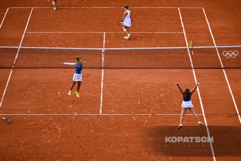 Sara Errani · Jasmine Paolini — 2024 Olympics Paris