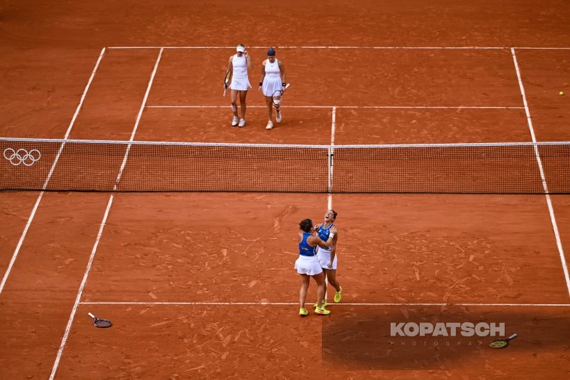 Sara Errani · Jasmine Paolini — 2024 Olympics Paris