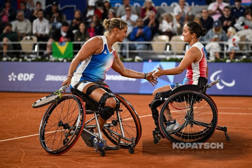 Ksenia Chasteau · Pauline Deroulede — 2024 Paralympics Paris