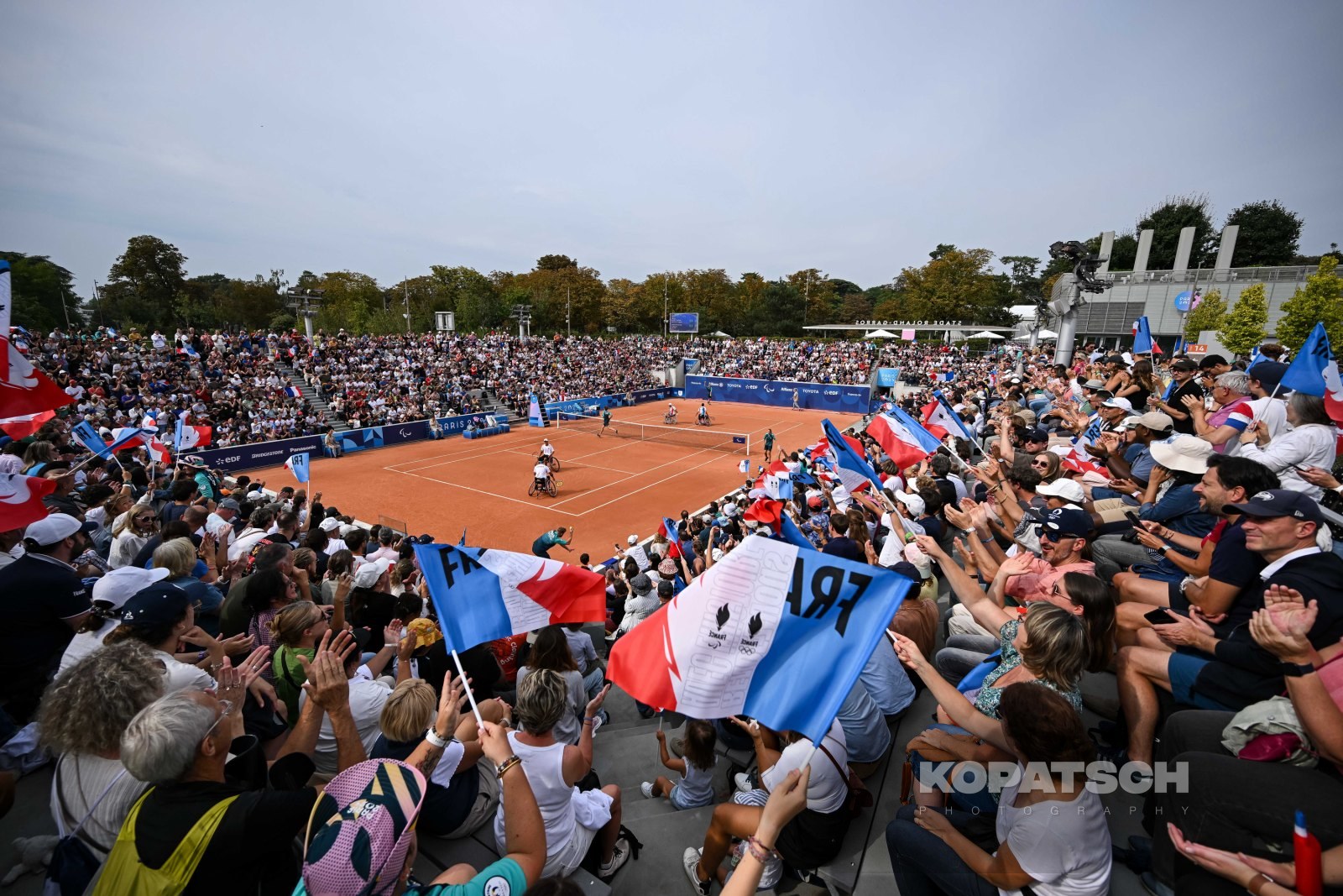 Wheelchair Tennis – Paris 2024 Summer Paralympic Games: Day 3 — 2024 Paralympics Paris