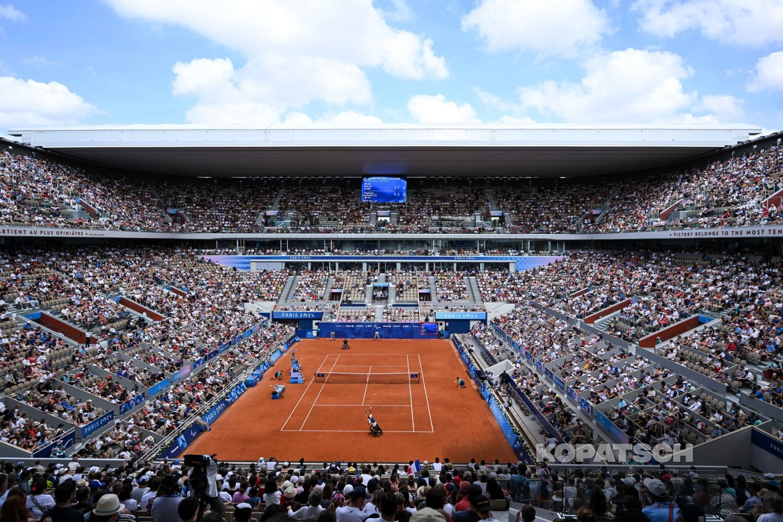 Wheelchair Tennis – Paris 2024 Summer Paralympic Games: Day 4 — 2024 Paralympics Paris