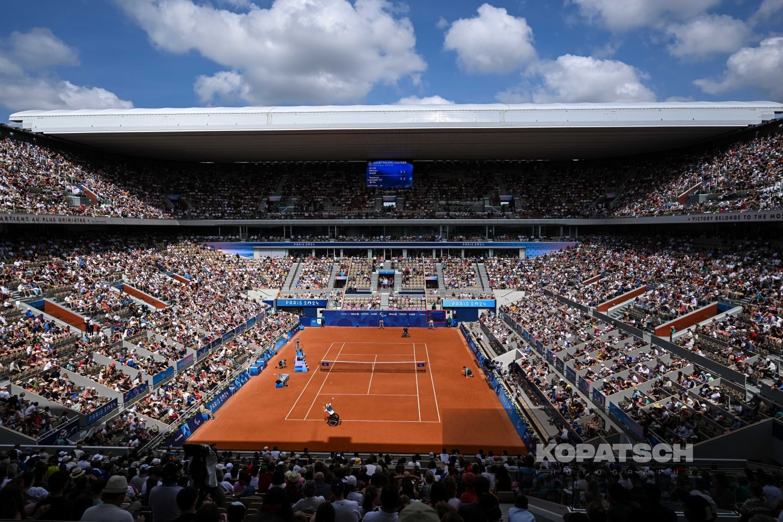 Wheelchair Tennis – Paris 2024 Summer Paralympic Games: Day 4 — 2024 Paralympics Paris