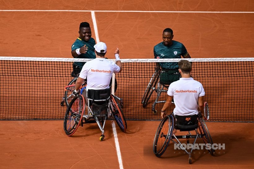 Niels Vink · Sam Schroder · Donald Ramphadi — 2024 Paralympics Paris
