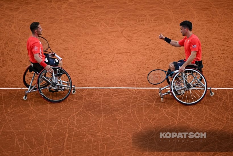 Gordon Reid · Alfie Hewett — 2024 Paralympics Paris
