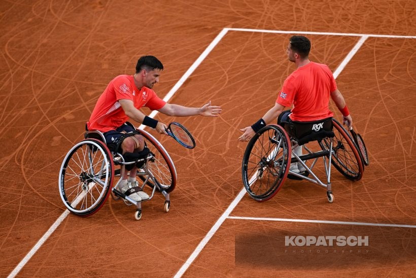 Gordon Reid · Alfie Hewett — 2024 Paralympics Paris