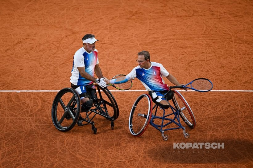 Frederic Cattaneo · Stephane Houdet — 2024 Paralympics Paris