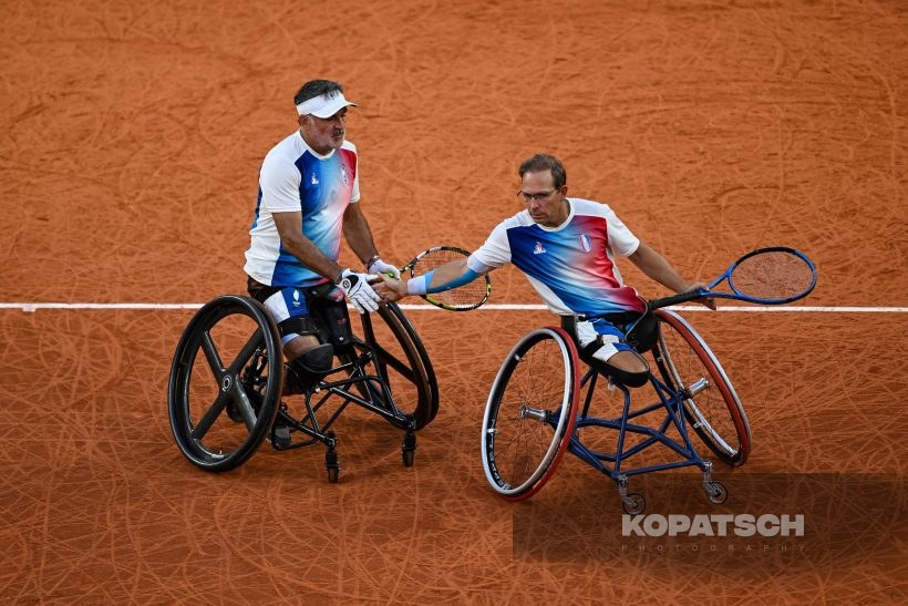 Frederic Cattaneo · Stephane Houdet — 2024 Paralympics Paris
