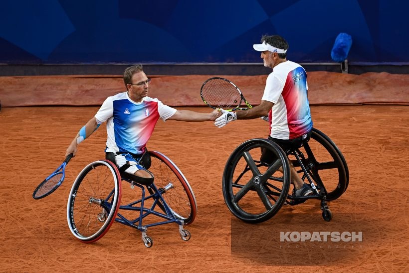 Frederic Cattaneo · Stephane Houdet — 2024 Paralympics Paris