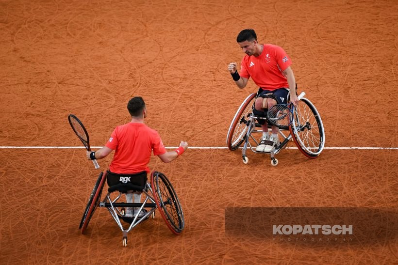 Gordon Reid · Alfie Hewett — 2024 Paralympics Paris