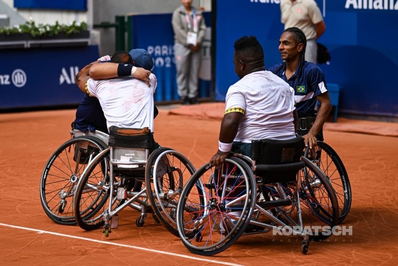 Donald Ramphadi · Lucas Sithole · Leandro Pena — 2024 Paralympics Paris
