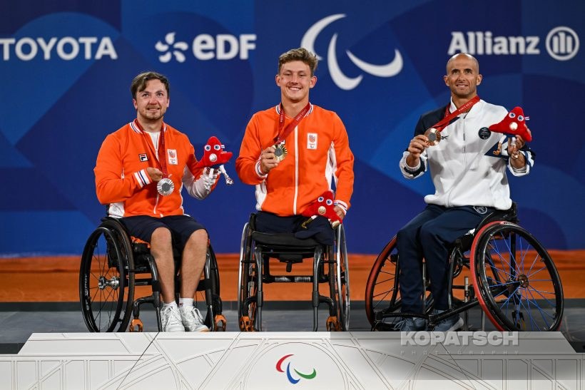 Sam Schroder · Niels Vink · Guy Sasson — 2024 Paralympics Paris