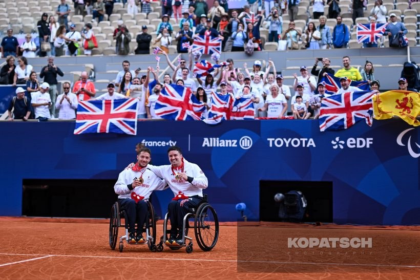 Alfie Hewett · Gordon Reid — 2024 Paralympics Paris
