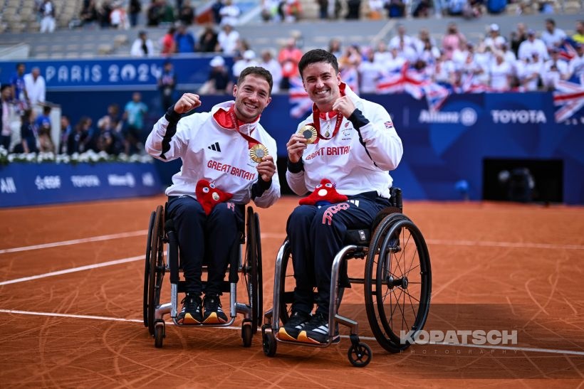 Alfie Hewett · Gordon Reid — 2024 Paralympics Paris
