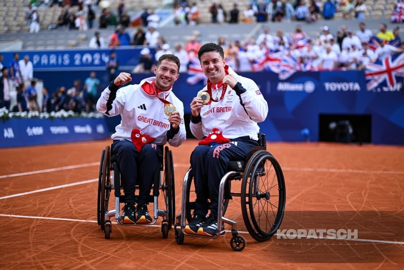 Alfie Hewett · Gordon Reid — 2024 Paralympics Paris