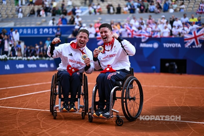 Alfie Hewett · Gordon Reid — 2024 Paralympics Paris
