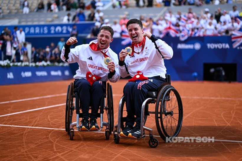 Alfie Hewett · Gordon Reid — 2024 Paralympics Paris