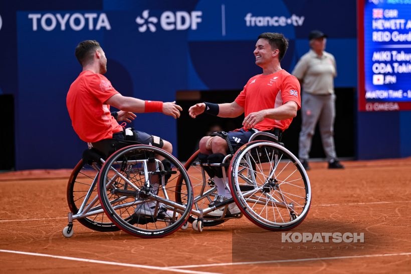 Alfie Hewett · Gordon Reid — 2024 Paralympics Paris
