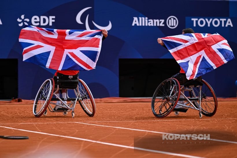 Alfie Hewett · Gordon Reid — 2024 Paralympics Paris