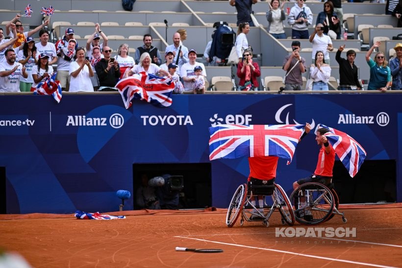 Alfie Hewett · Gordon Reid — 2024 Paralympics Paris