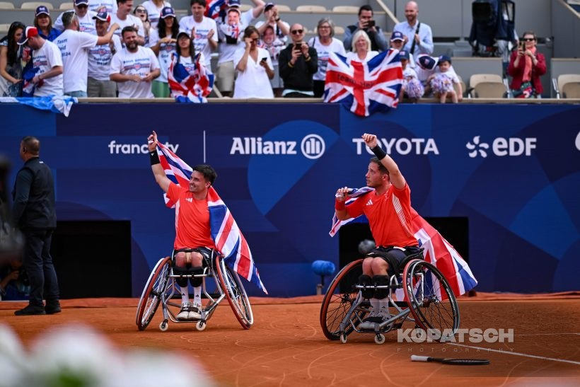 Alfie Hewett · Gordon Reid — 2024 Paralympics Paris