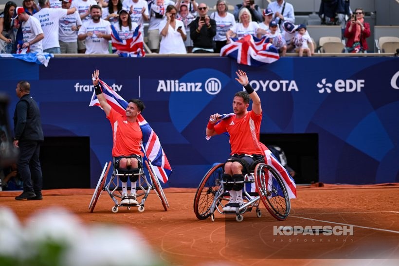 Alfie Hewett · Gordon Reid — 2024 Paralympics Paris