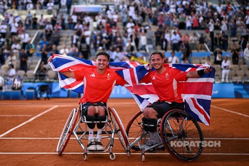 Alfie Hewett · Gordon Reid — 2024 Paralympics Paris