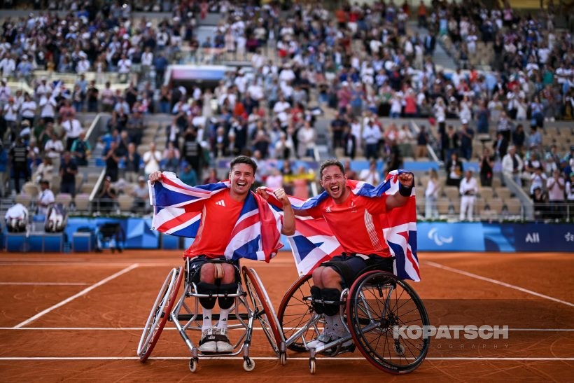 Alfie Hewett · Gordon Reid — 2024 Paralympics Paris