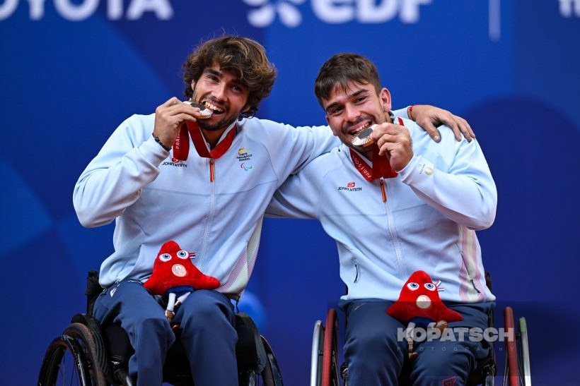 Daniel Caverzaschi · Martin de la Puente — 2024 Paralympics Paris