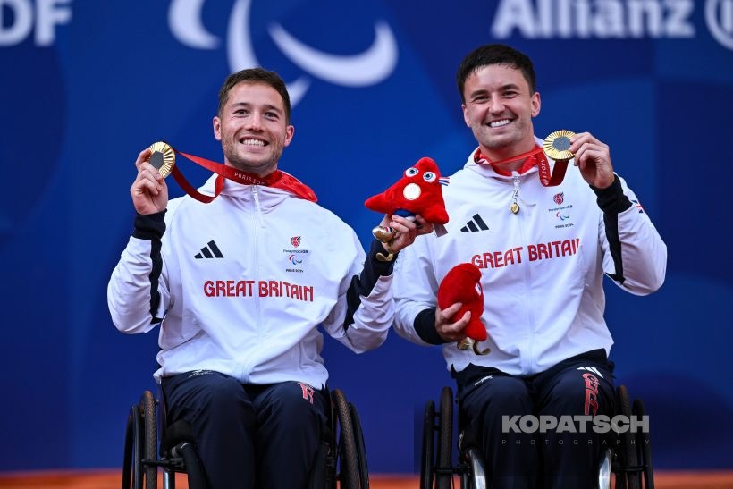 Alfie Hewett · Gordon Reid — 2024 Paralympics Paris