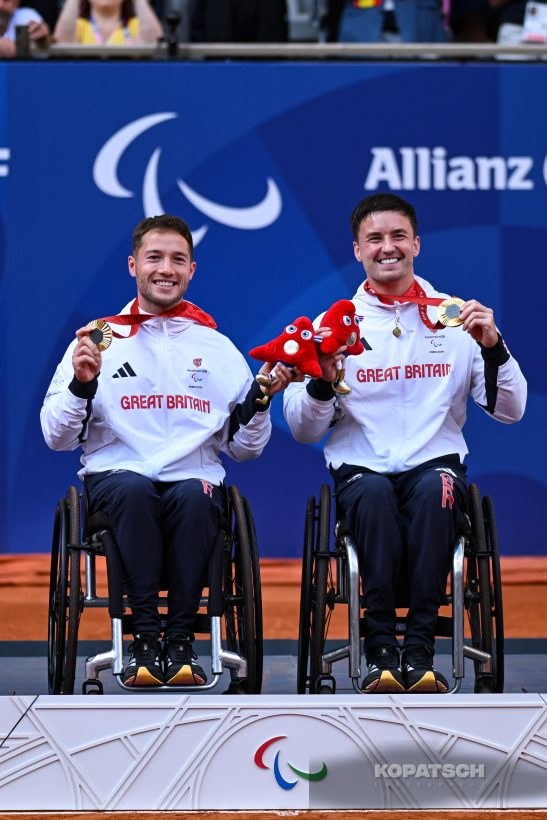 Alfie Hewett · Gordon Reid — 2024 Paralympics Paris