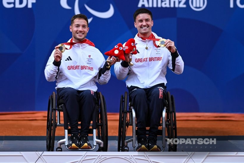 Alfie Hewett · Gordon Reid — 2024 Paralympics Paris