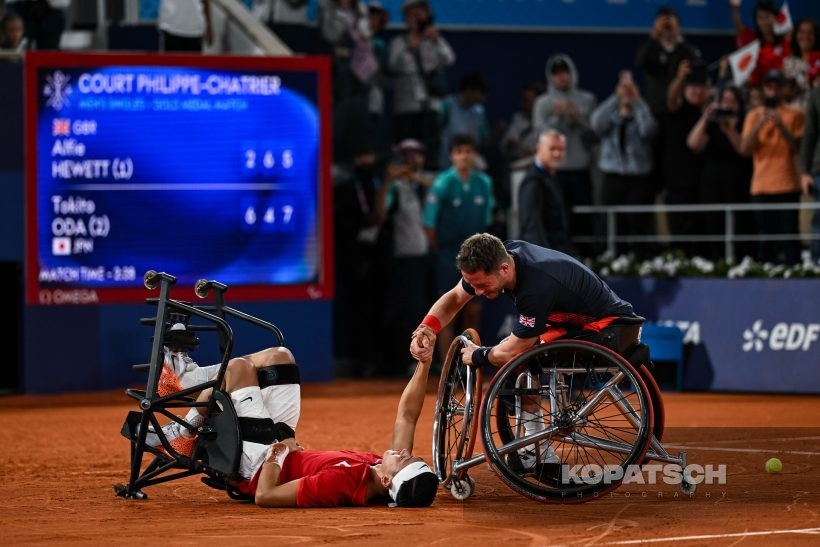 Tokito Oda · Alfie Hewett — 2024 Paralympics Paris