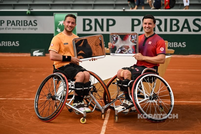 Gordon Reid · Alfie Hewett — 2024 Roland Garros