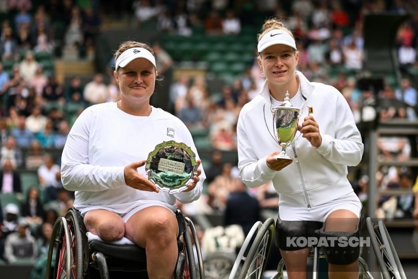 Diede de Groot · Aniek van Koot — 2024 Wimbledon