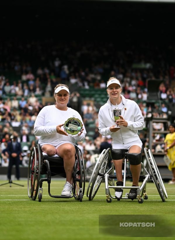 Diede de Groot · Aniek van Koot — 2024 Wimbledon