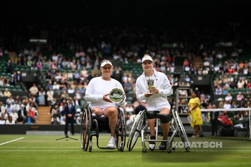 Diede de Groot · Aniek van Koot — 2024 Wimbledon