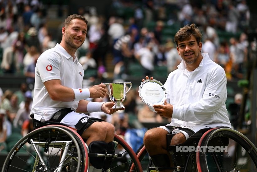 Alfie Hewett · Martin de la Puente — 2024 Wimbledon