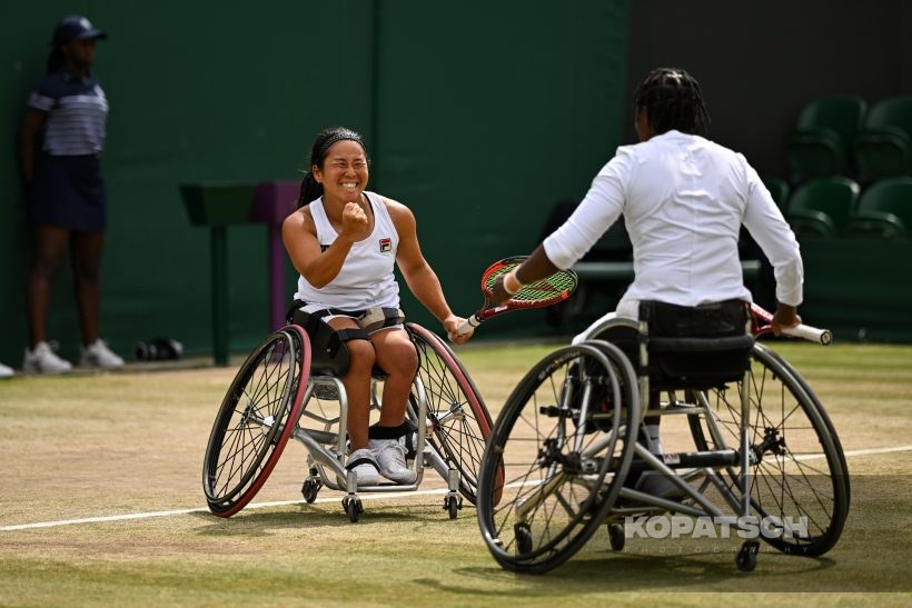 Yui Kamiji · Kgothatso Montjane — 2024 Wimbledon
