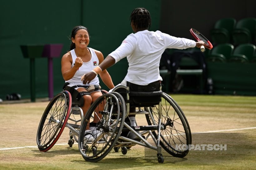 Yui Kamiji · Kgothatso Montjane — 2024 Wimbledon