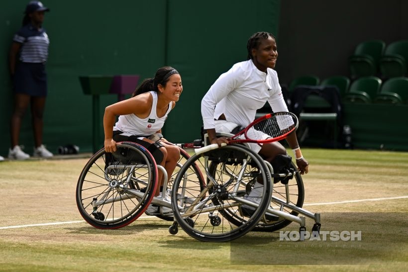 Yui Kamiji · Kgothatso Montjane — 2024 Wimbledon