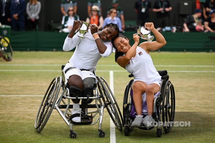 Yui Kamiji · Kgothatso Montjane — 2024 Wimbledon