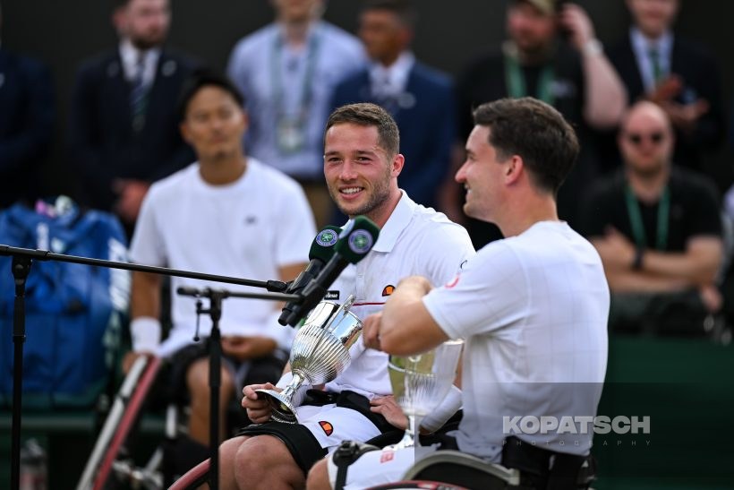 Alfie Hewett · Gordon Reid — 2024 Wimbledon