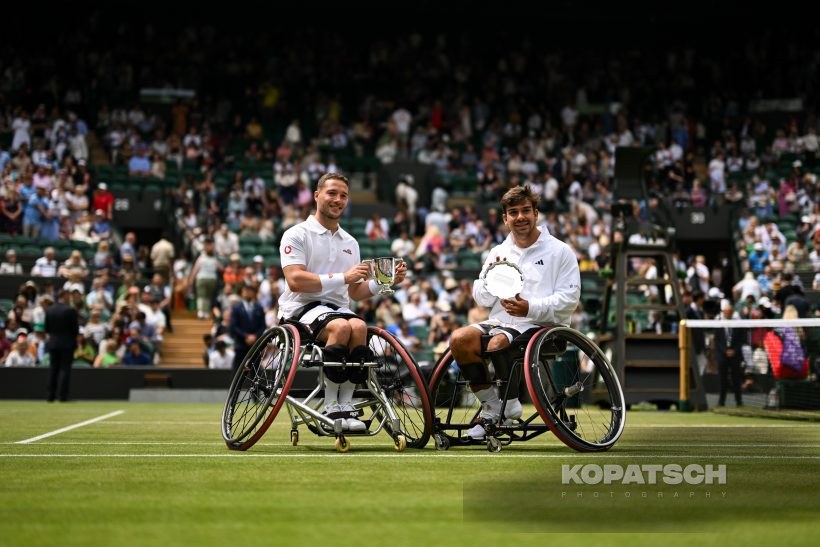 Alfie Hewett · Martin de la Puente — 2024 Wimbledon