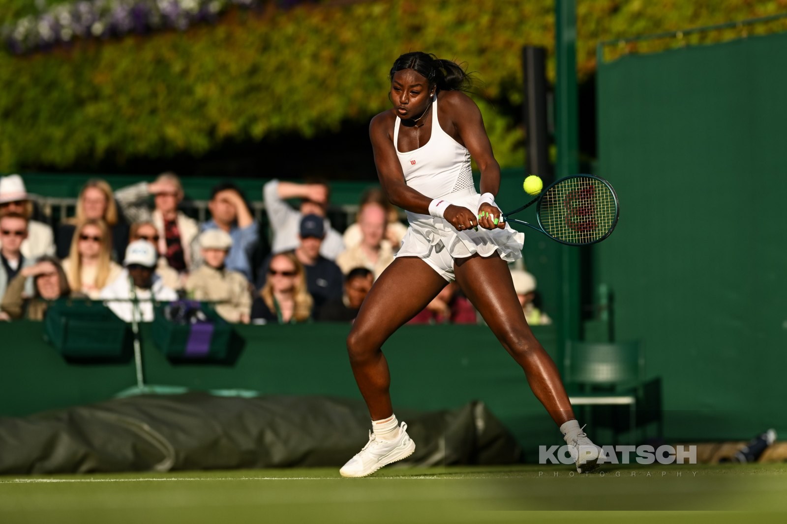 Alycia Parks of the United States — 2024 Wimbledon