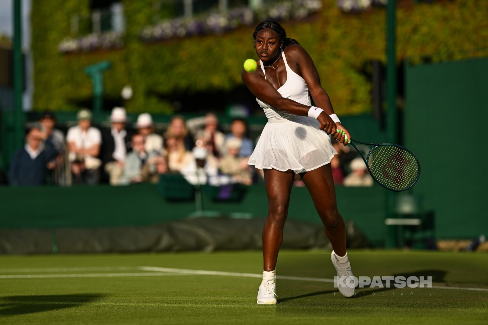 Alycia Parks of the United States — 2024 Wimbledon