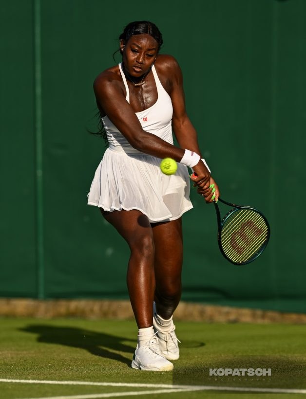 Alycia Parks of the United States · Alycia Parks — 2024 Wimbledon