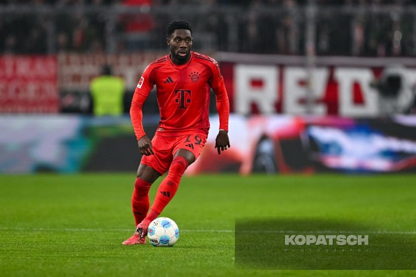 Alphonso Davies, 2025-01-15 FC Bayern Muenchen vs TSG Hoffenheim