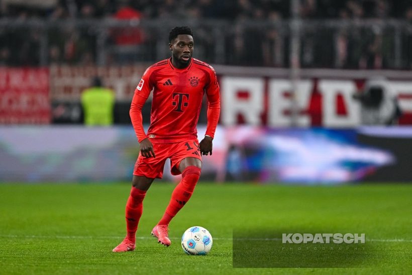 Alphonso Davies, 2025-01-15 FC Bayern Muenchen vs TSG Hoffenheim