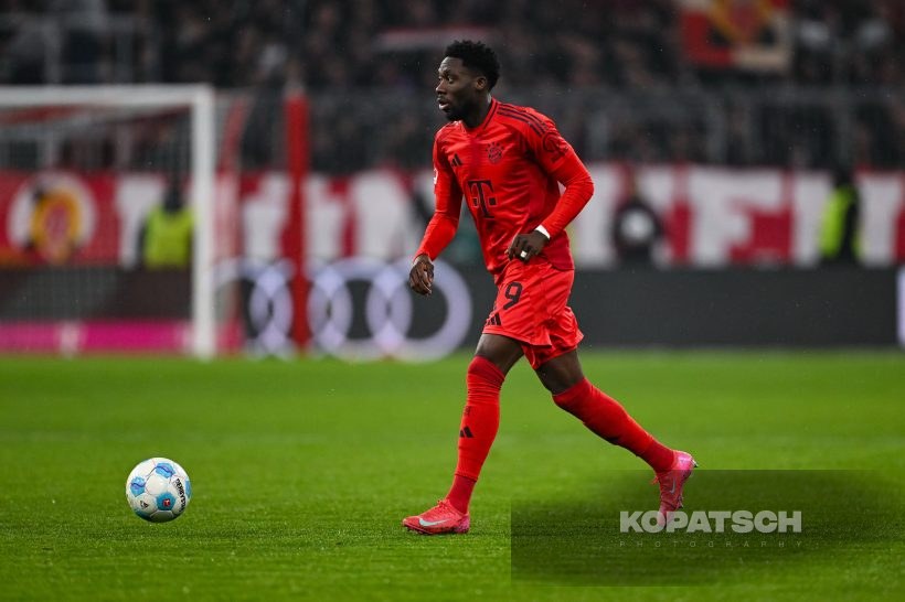 Alphonso Davies, 2025-01-15 FC Bayern Muenchen vs TSG Hoffenheim