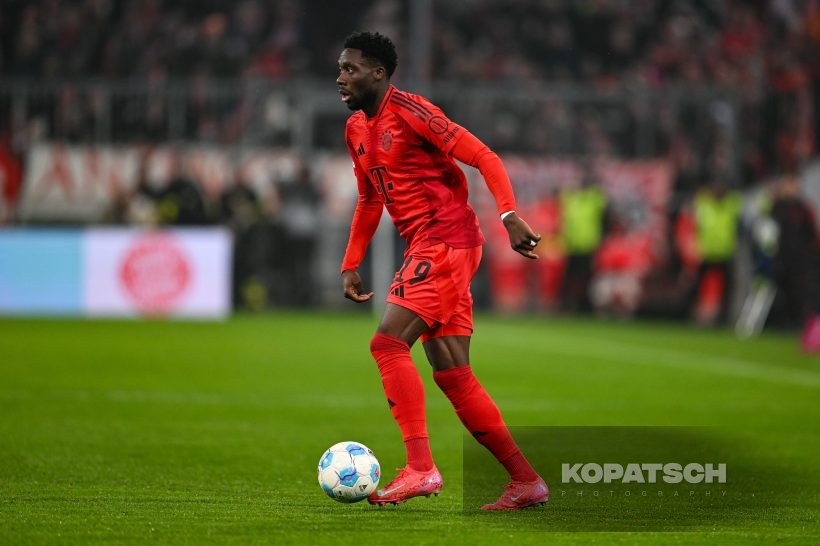 Alphonso Davies, 2025-01-15 FC Bayern Muenchen vs TSG Hoffenheim